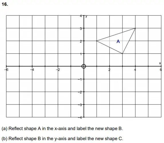 Question 16(a,b) - Alleyn’s School – 11+ Mathematics (Paper 1) - 2024