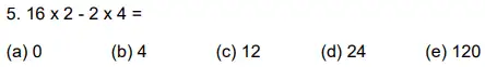 Question 5 - Alleyn’s School – 11+ Mathematics (Paper 2) - 2024