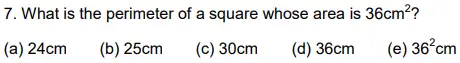 Question 7 - Alleyn’s School – 11+ Mathematics (Paper 2) - 2024