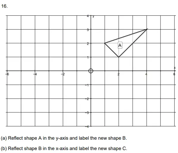Question 16(a,b) - Alleyn’s School – 11+ Mathematics (Paper 2) - 2024