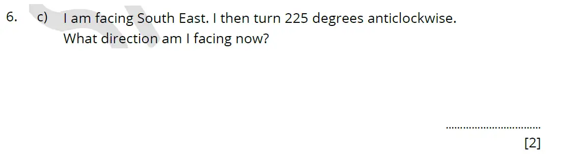 Question 6(c) - Bancrofts School - 11 Plus Maths Sample Paper 1 - 2025