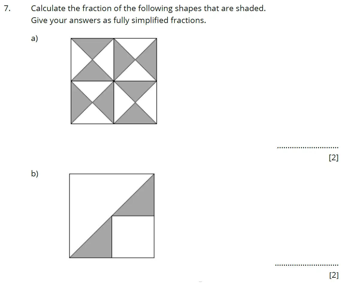 Question 7(a,b) - Bancrofts School - 11 Plus Maths Sample Paper 1 - 2025