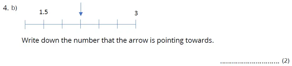 Question 4(b) - Bancroft’s School – Sample 11+ Maths Paper 2022