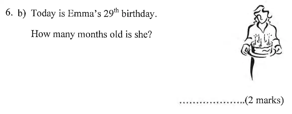 Question 27 - Bancrofts School 11 Plus Sample Paper 2023