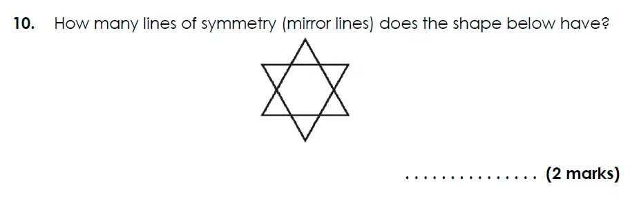 Question 10 - Bancroft’s School - 11 Plus Maths Sample Paper 2024 entry