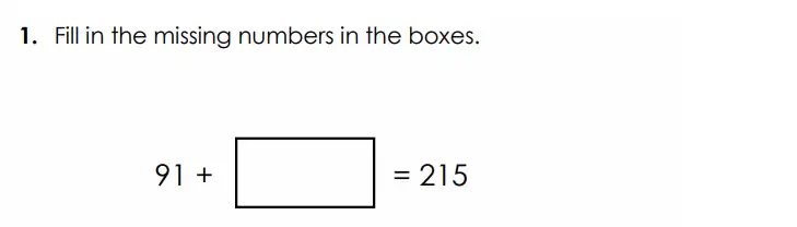 Question 1(a) - Bancroft’s School - Eleven Plus Maths Sample Paper Entry - 2026