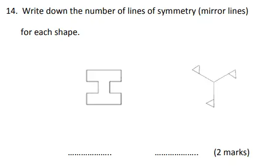 Question 14 - Bancroft’s School – Sample 11+ Maths Paper (i) 2023