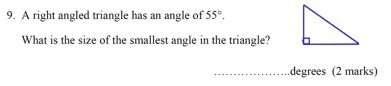 Question 9 - Bancroft’s School – Sample 11+ Maths Paper - 2018