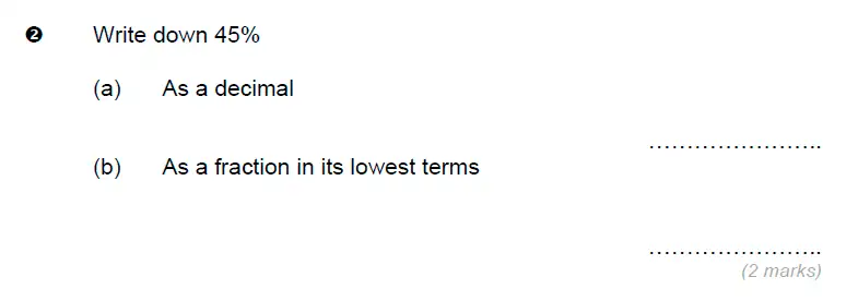 Question 2(a,b) - Brentwood school – 11 Plus Maths Sample Paper - 2024