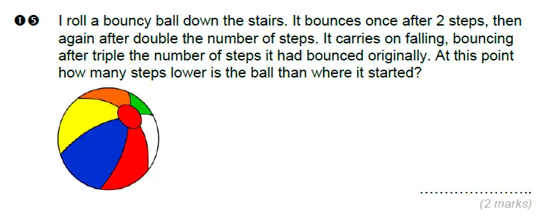 Question 15 - Brentwood school – 11 Plus Maths Sample Paper - 2024
