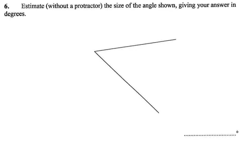 Question 6 - Caterham School 11 Plus Maths Sample Questions 2016