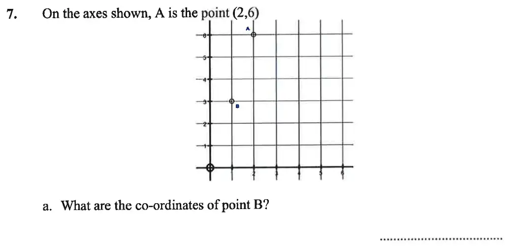 Question 7(a) - Caterham School 11 Plus Maths Sample Questions 2016