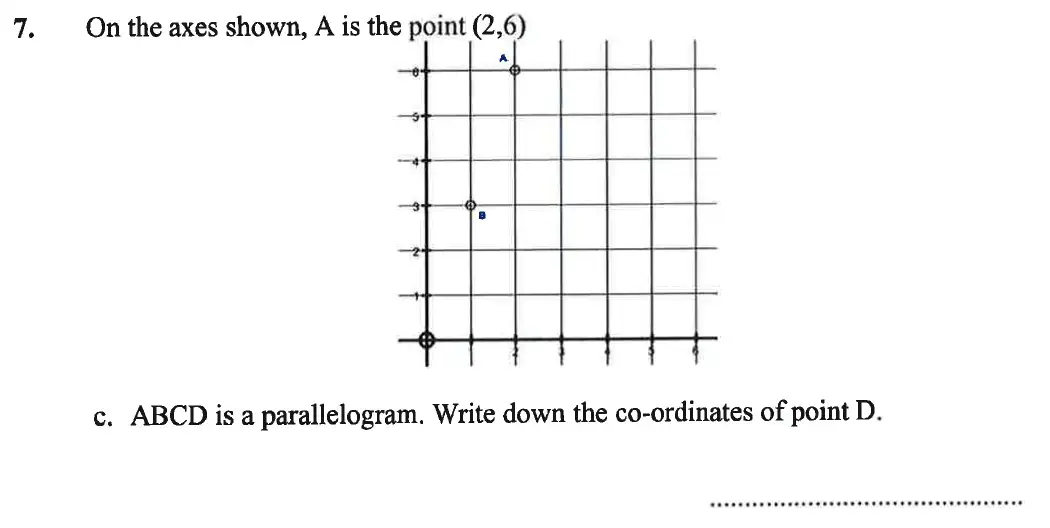 Question 7(c) - Caterham School 11 Plus Maths Sample Questions 2016