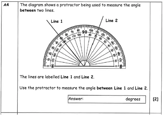 Question 4 - Christ’s Hospital – 11+ Entrance Test January Maths – 2014