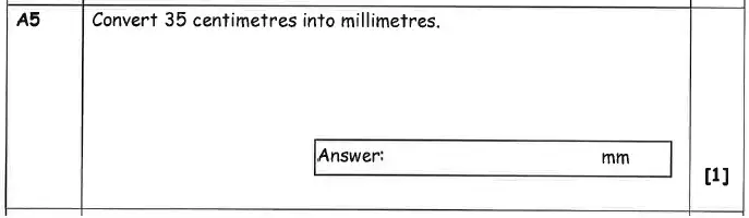 Question 5 - Christ’s Hospital – 11+ Entrance Test January Maths – 2014