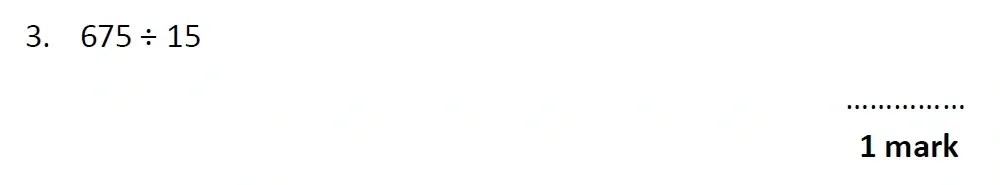 Question 03 - Christ’s Hospital - 11+ Exam Maths Entrance Test - 2025