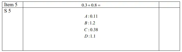 Question 5 - City of London Freemen’s School - 11 Plus Maths Sample Paper - 2025