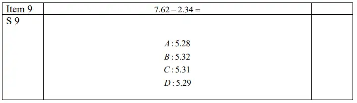 Question 9 - City of London Freemen’s School - 11 Plus Maths Sample Paper - 2025