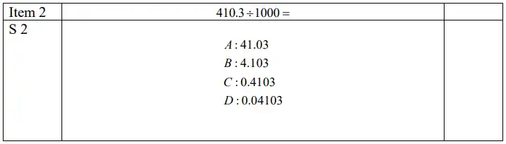 Question 2 - City of London Freemen’s School - 11 Plus Maths Sample Paper - 2025
