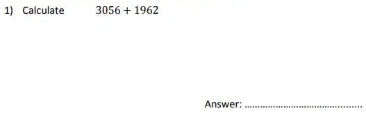 Question 1 - City of London School for Girls – Maths sample questions - 2024