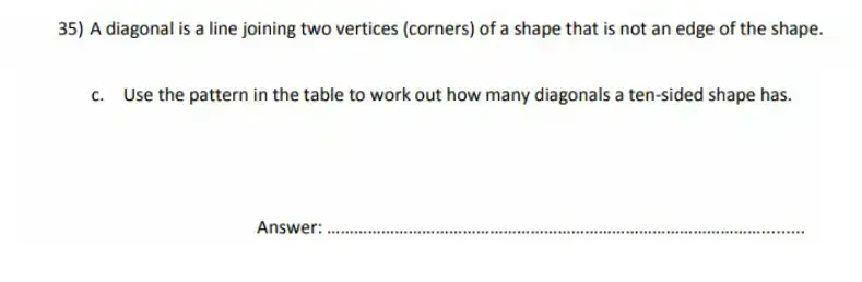 Question 35((c)) - City of London School for Girls – 11 Plus Maths Sample Questions - 2026