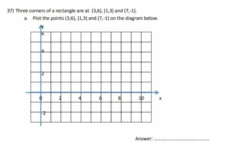 Question 37((a)) - City of London School for Girls – 11 Plus Maths Sample Questions - 2026