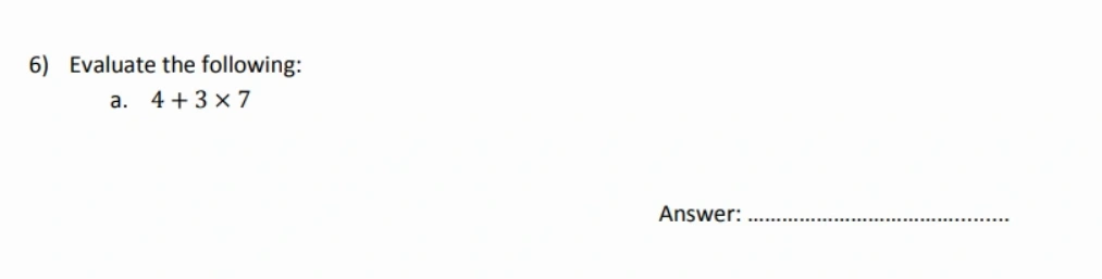 Question 6((a)) - City of London School for Girls – 11 Plus Maths Sample Questions - 2026