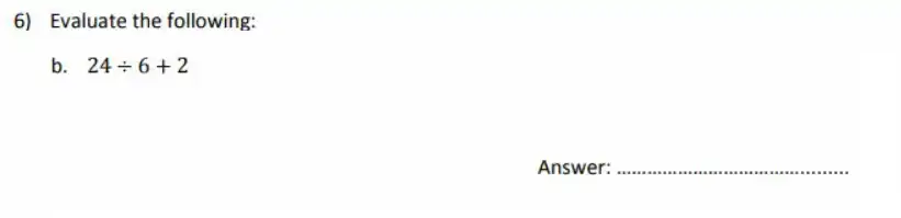 Question 6((b)) - City of London School for Girls – 11 Plus Maths Sample Questions - 2026