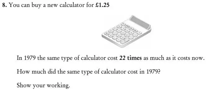 Question 8 - City of London School – Group 2 – 2008