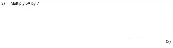 Question 3 - Colfe’s School 11+ Mathematics Sample Paper - 2024