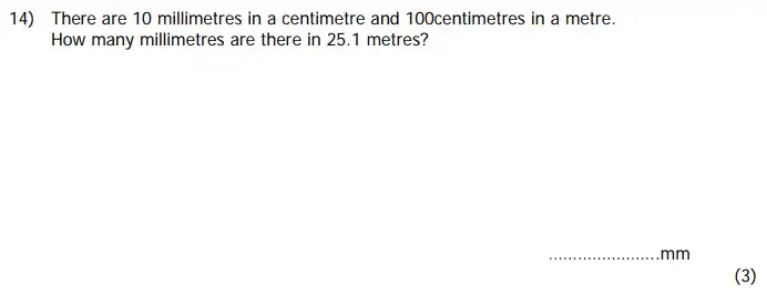 Question 14 - Colfe’s School 11+ Mathematics Sample Paper - 2024