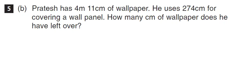 Question 5(b) - CSSE Maths 2018 Entry Paper