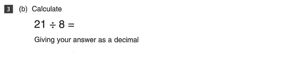 Question 3(b) - CSSE Maths 2019 Entry Paper