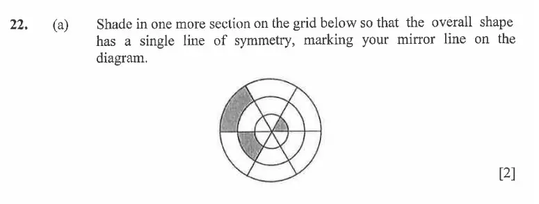 Question 22(a) - Dulwich College - 11 Plus Exam Maths Specimen Paper A - 2026
