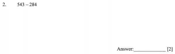 Question 2 - Dulwich College - 11 Plus Exam Maths Specimen Paper B - 2025