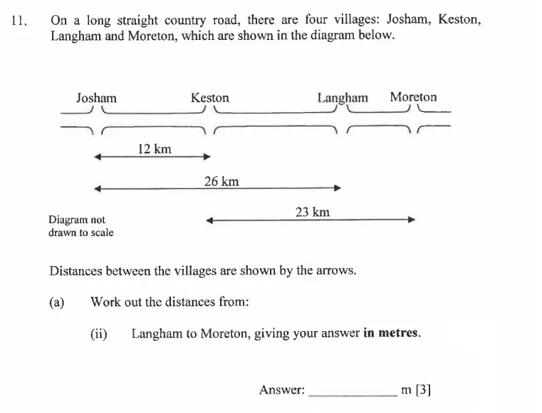 Question 11(a.ii) - Dulwich College - 11 Plus Exam Maths Specimen Paper B - 2026