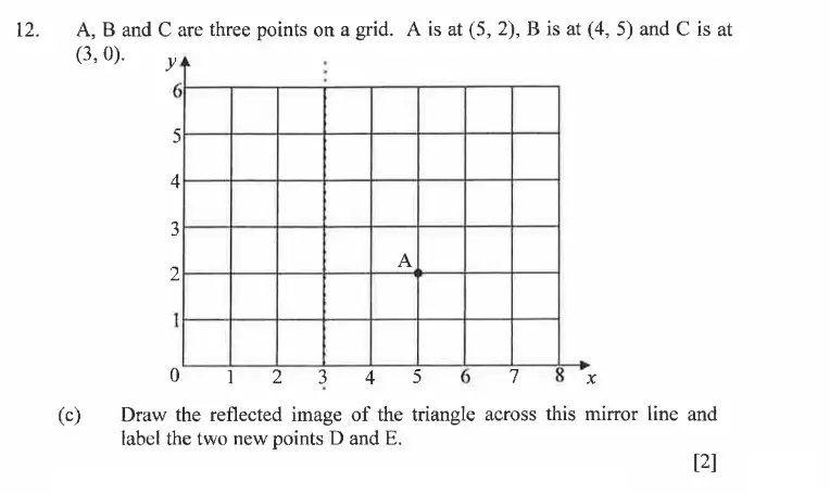 Question 12(c) - Dulwich College - 11 Plus Exam Maths Specimen Paper B - 2026