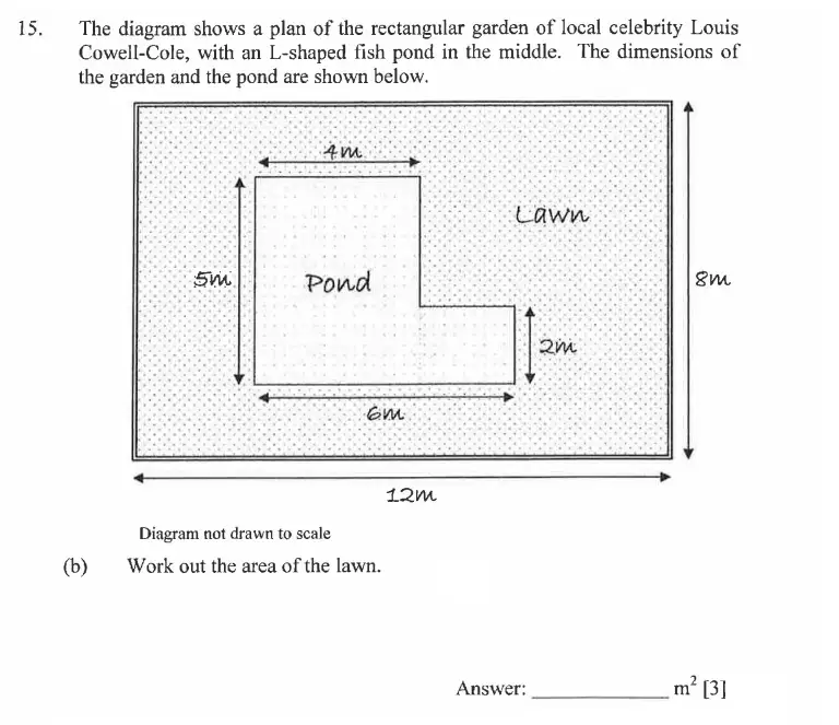 Question 15(b) - Dulwich College - 11 Plus Exam Maths Specimen Paper B - 2026