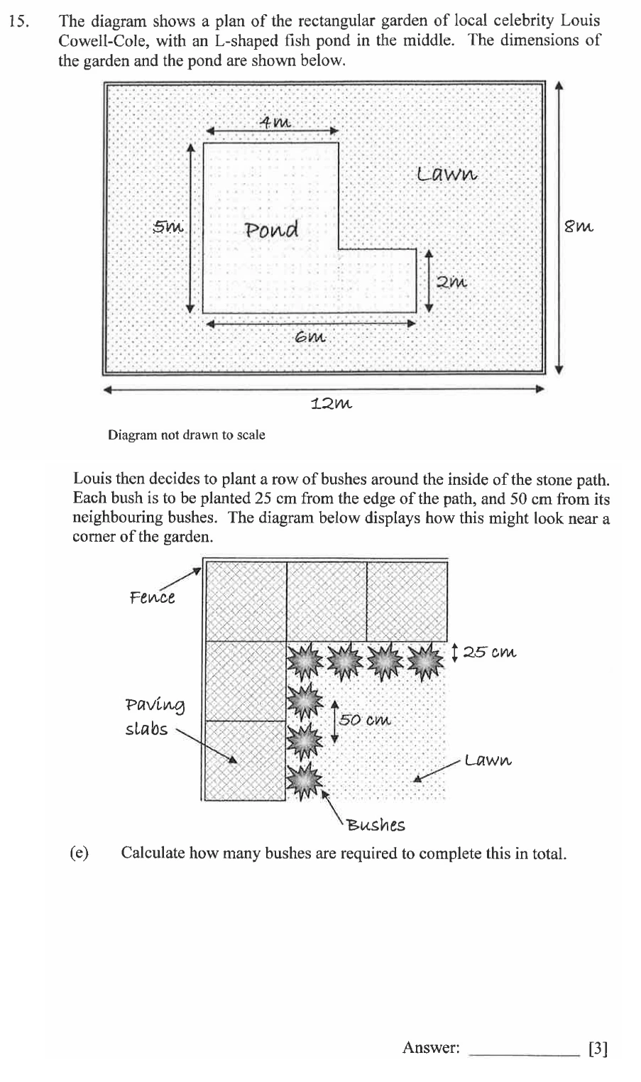 Question 15(e) - Dulwich College - 11 Plus Exam Maths Specimen Paper B - 2026