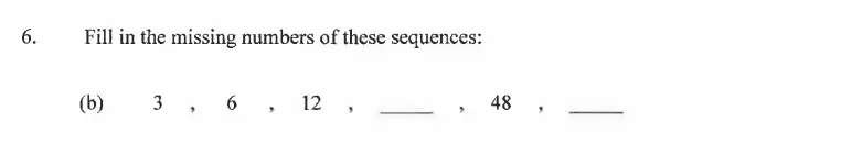 Question 6(b) - Dulwich College - 11 Plus Exam Maths Specimen Paper B - 2026