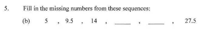 Question 5(b) - Dulwich College - 11 Plus Exam Maths Specimen Paper C - 2026