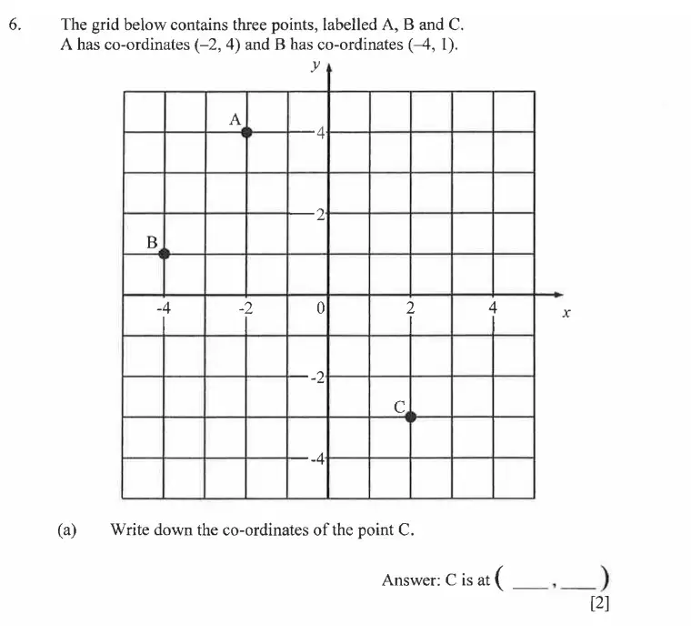 Question 6(a) - Dulwich College - 11 Plus Exam Maths Specimen Paper C - 2026