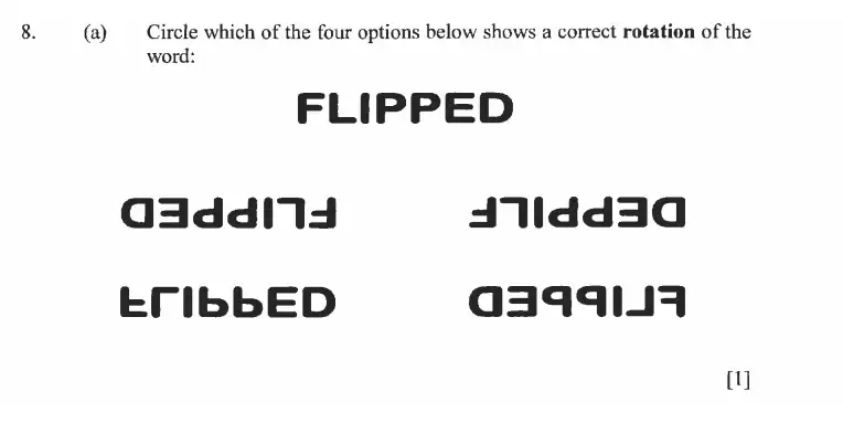 Question 8(a) - Dulwich College - 11 Plus Exam Maths Specimen Paper C - 2026