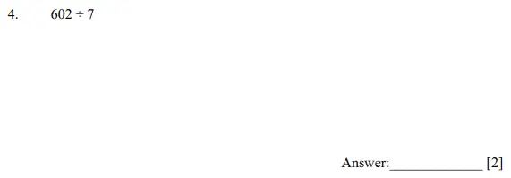 Question 4 - Dulwich College 11 Plus Maths Specimen Paper – d - 2024