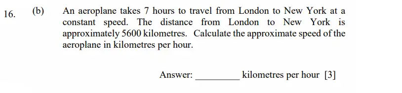 Question 16(b) - Dulwich College - 11 Plus Maths Specimen Paper D - 2026