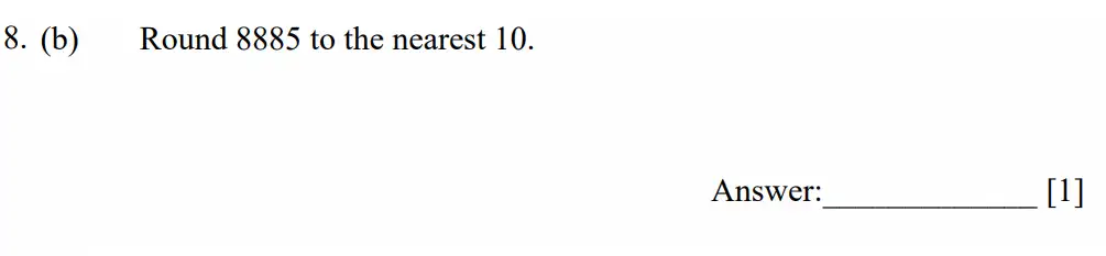 Question 8(b) - Dulwich College - 11 Plus Maths Specimen Paper D - 2026
