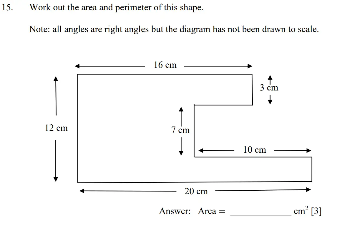 Question 15(a) - Dulwich College - 11 Plus Maths Specimen Paper E - 2026