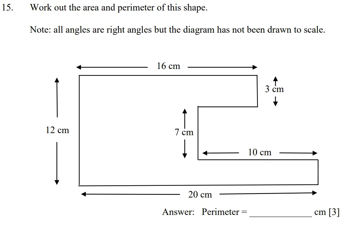 Question 15(b) - Dulwich College - 11 Plus Maths Specimen Paper E - 2026