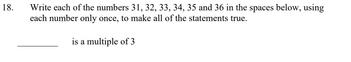 Question 18(f) - Dulwich College - 11 Plus Maths Specimen Paper E - 2026