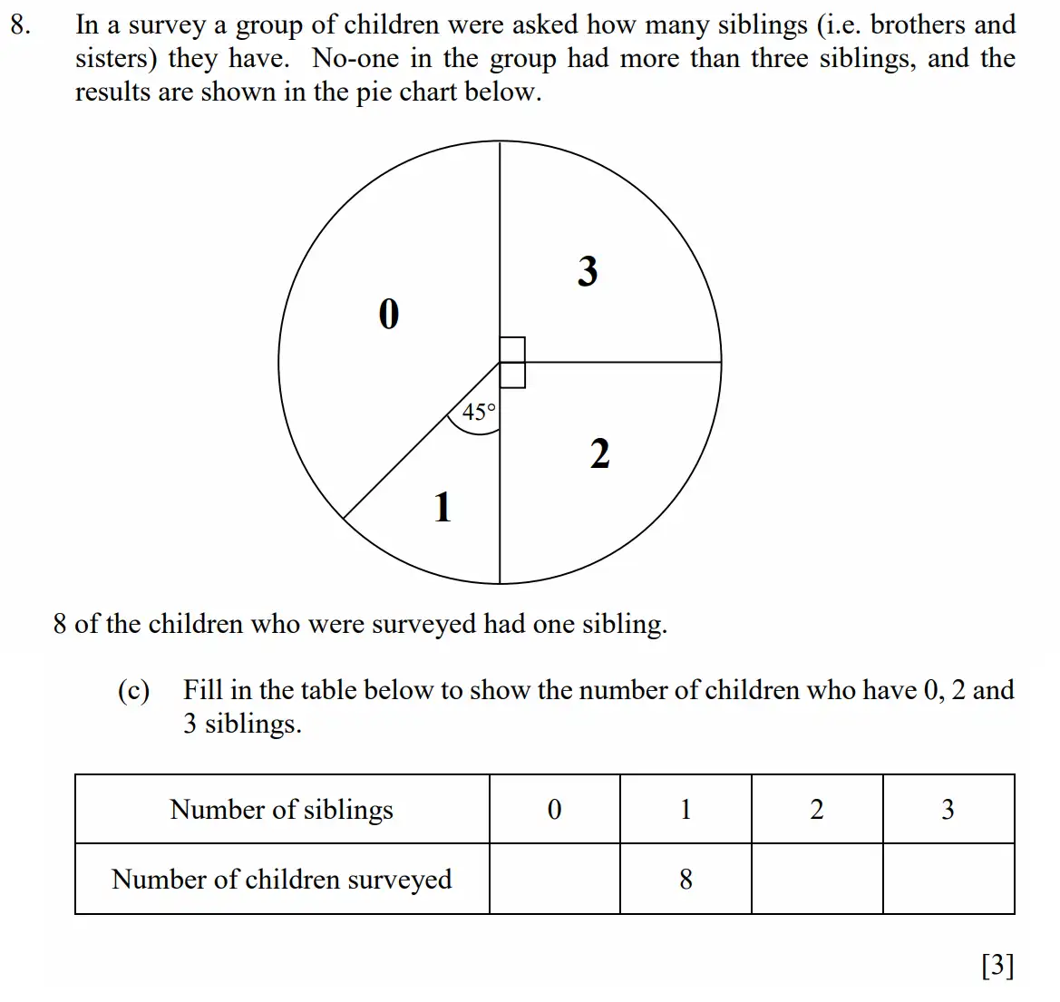Question 8(c) - Dulwich College - 11 Plus Maths Specimen Paper E - 2026